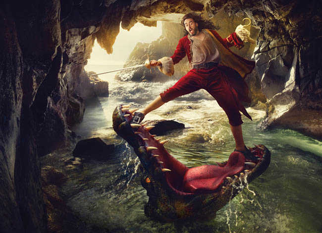 Russell Brand Appears as Captain Hook in New Disney Parks Dream Portrait by Annie Leibovitz (AP Photo/Annie Leibovitz for Disney Parks/Disney Parks.com) Russell Brand Appears as Captain Hook in New Disney Parks Dream Portrait by Annie Leibovitz